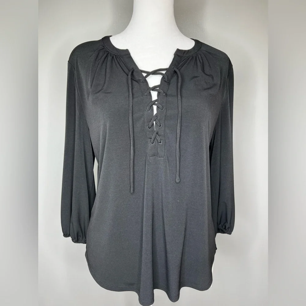 7th Avenue Design Studio New York  & Company Blouse Size Small - Picture 7 of 16